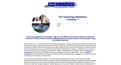 Desktop Screenshot of mvssolutions.com