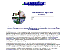 Tablet Screenshot of mvssolutions.com